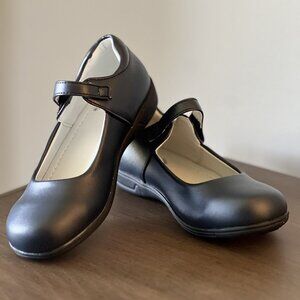 Mary Jane School Uniform Dress Shoes for Girls Blue